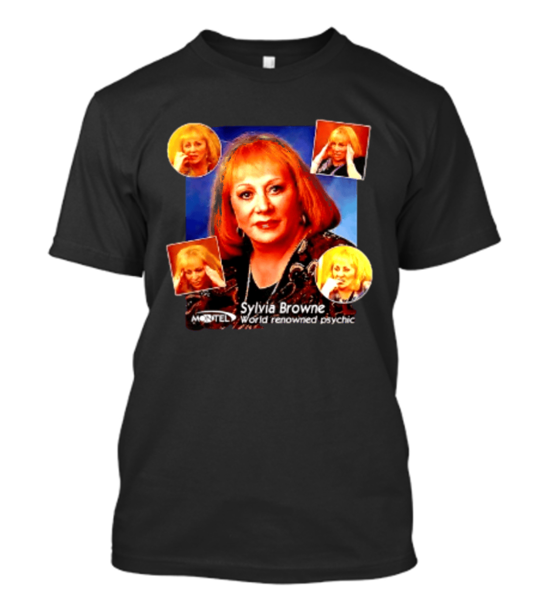 Sylvia Browne Montel World Renowned Psychic Medium Iconic Portraits T-Shirt