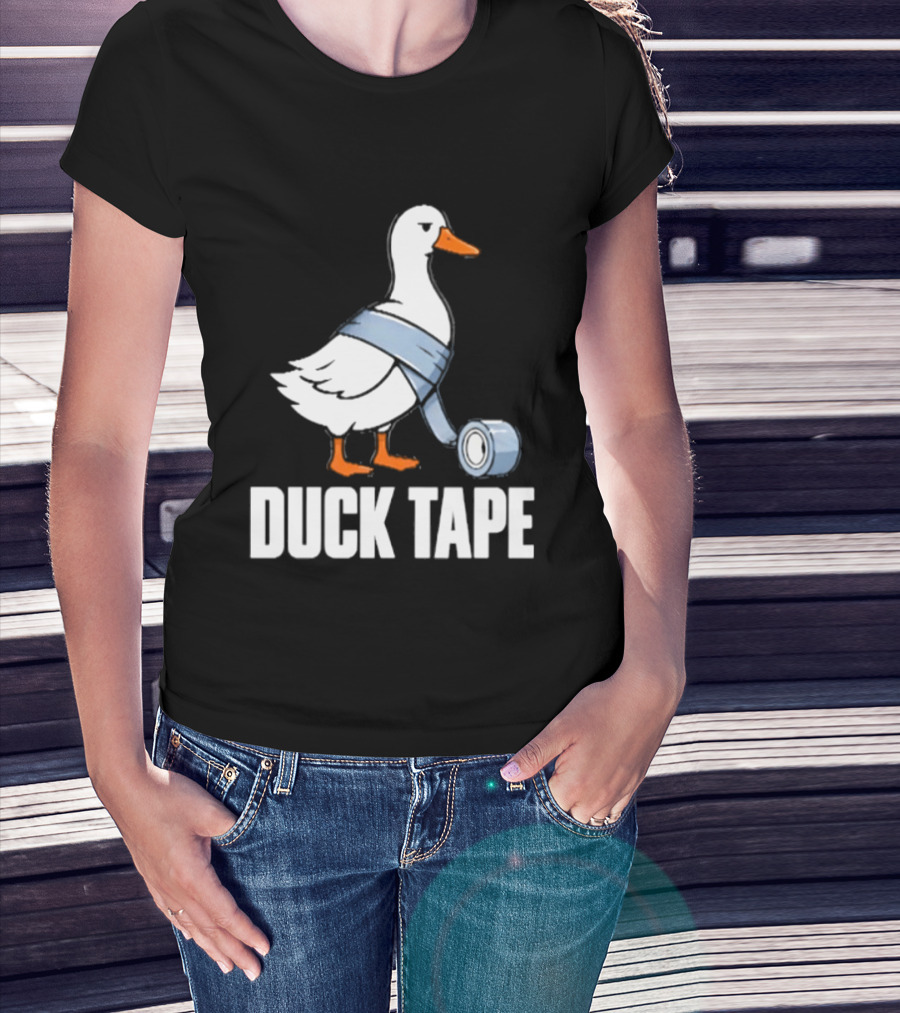 Duck With Tape Roll Duck Tape T-Shirt