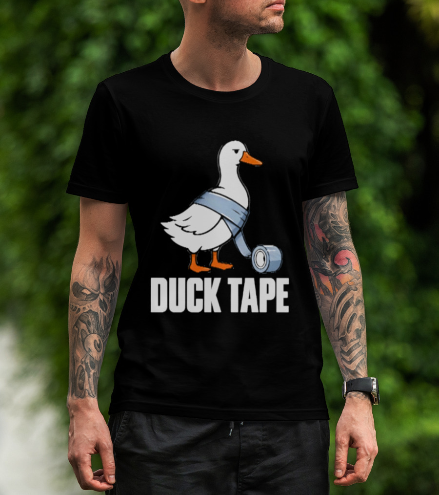Duck With Tape Roll Duck Tape T-Shirt