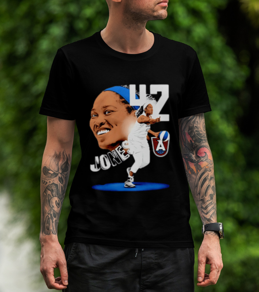 Brionna Jones 42 Atlanta Dream WNBA Basketball Player Sports T-Shirt