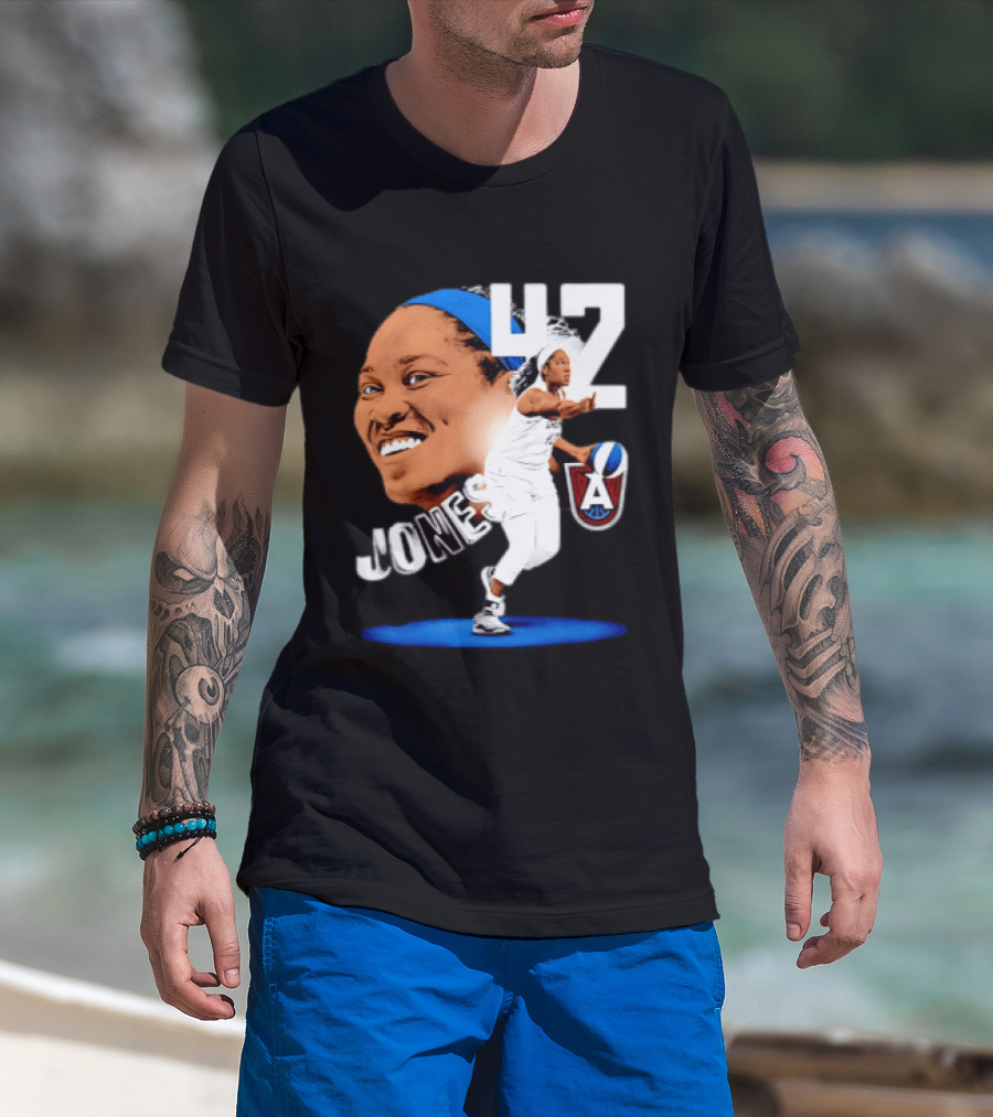 Brionna Jones 42 Atlanta Dream WNBA Basketball Player Sports T-Shirt