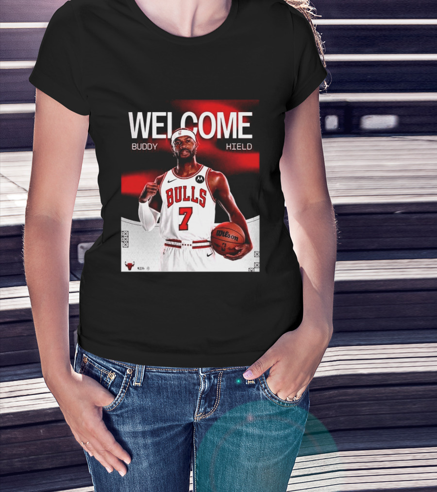 Buddy Hield 7 Chicago Bulls Welcome 2026 T-Shirt