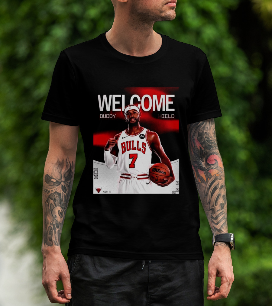 Buddy Hield 7 Chicago Bulls Welcome 2026 T-Shirt