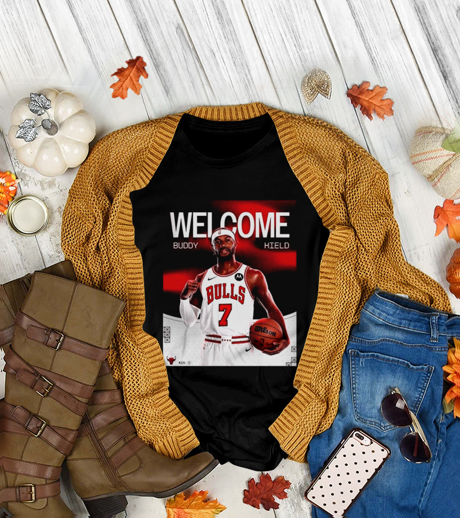 Buddy Hield 7 Chicago Bulls Welcome 2026 T-Shirt