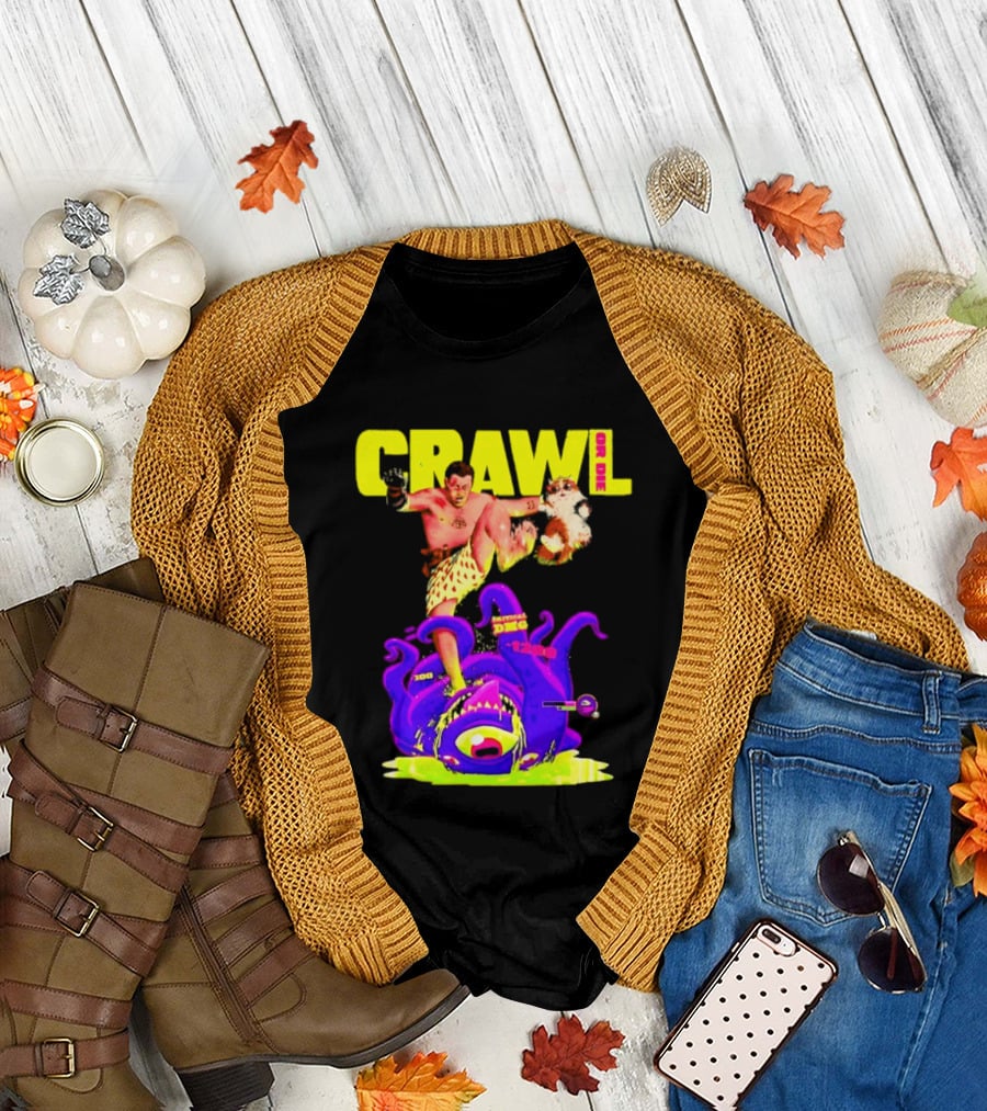 Crawl Or Die Critical Damage RPG Gamer Monster Attack T-Shirt