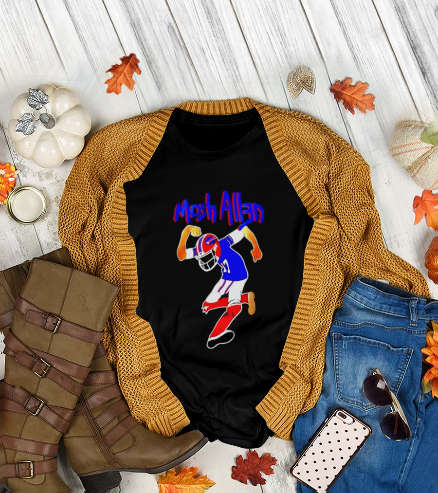 Buffalo Bills Josh Allen Mosh Allen Football Player T-Shirt