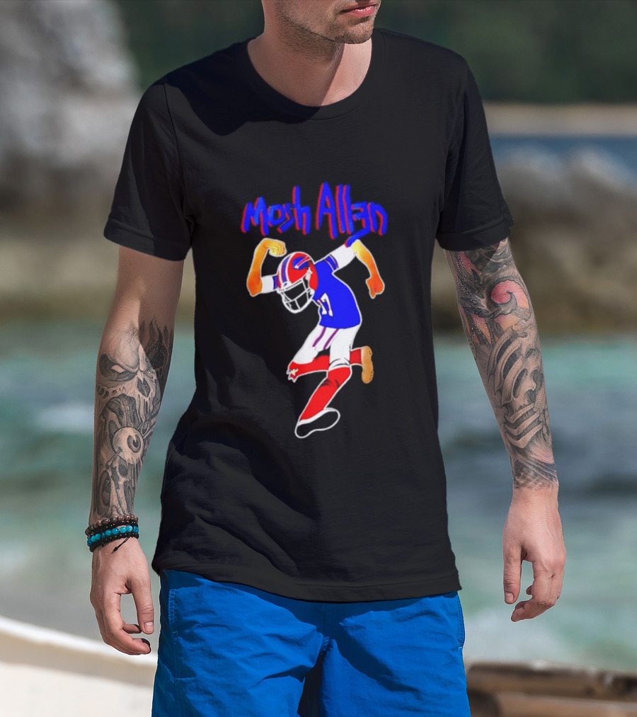 Buffalo Bills Josh Allen Mosh Allen Football Player T-Shirt