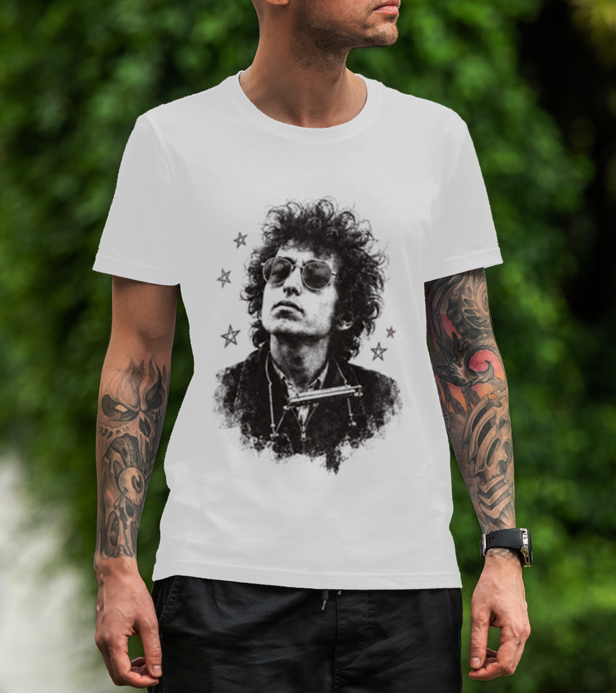 Bob Dylan Cream Disco Ball For Folk Fans Forever Following The Song T-Shirt