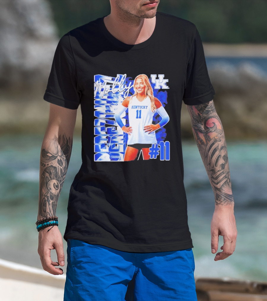 Kentucky Wildcats Volleyball Molly 11 Kentucky Player Pose UK T-Shirt