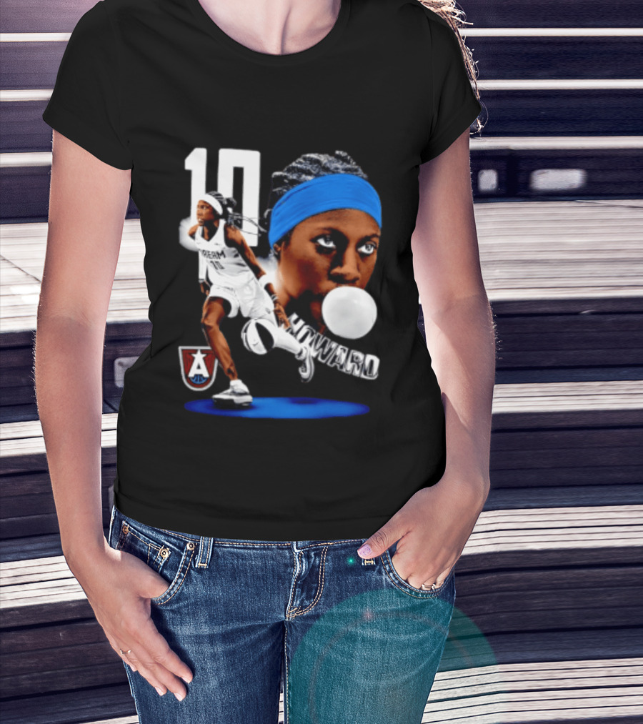 Rhyne Howard 10 Atlanta Dream Dual WNBA Basketball T-Shirt