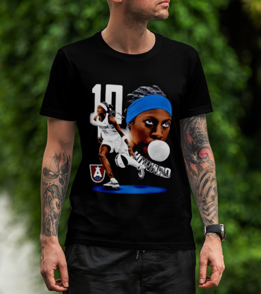 Rhyne Howard 10 Atlanta Dream Dual WNBA Basketball T-Shirt
