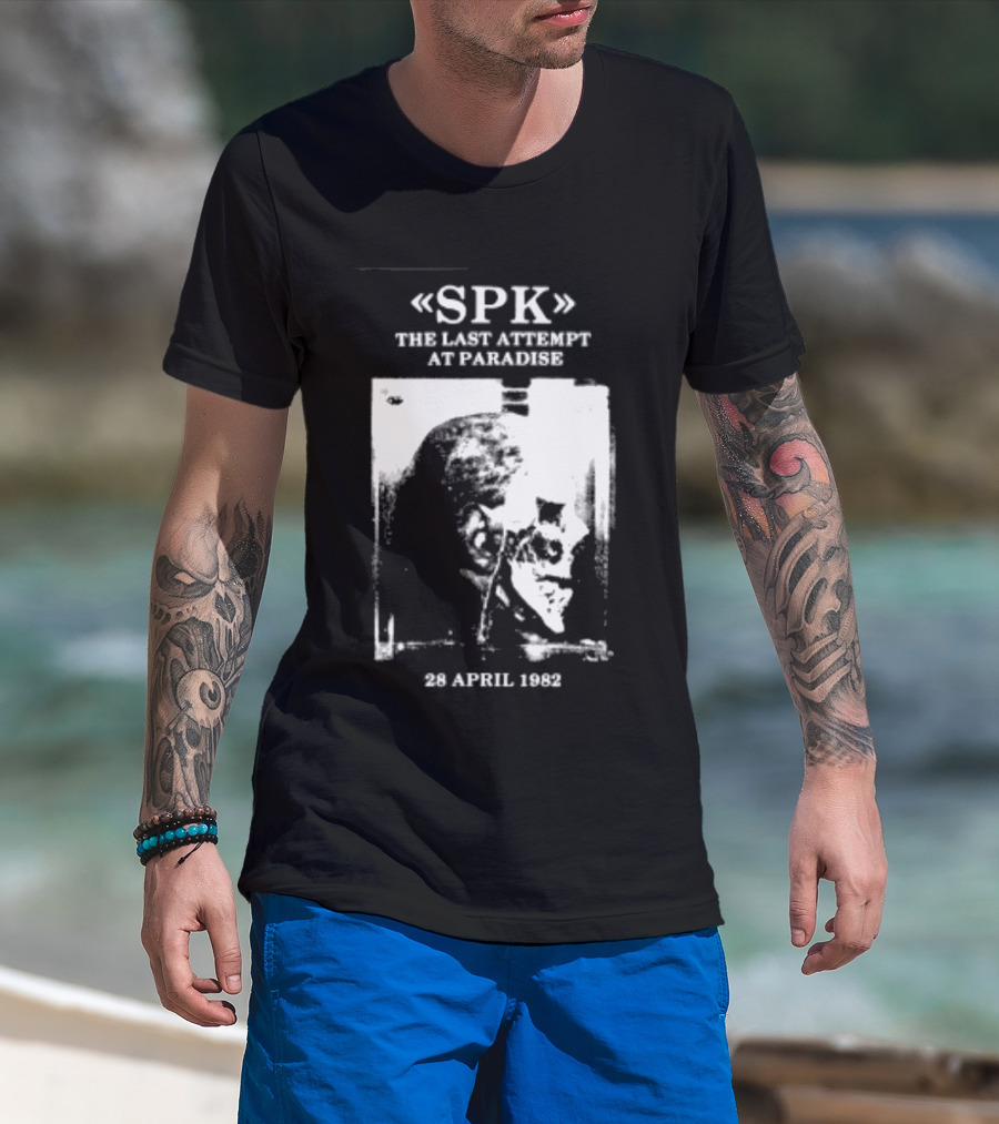 SPK The Last Attempt At Paradise Event 28 April 1982 T-Shirt