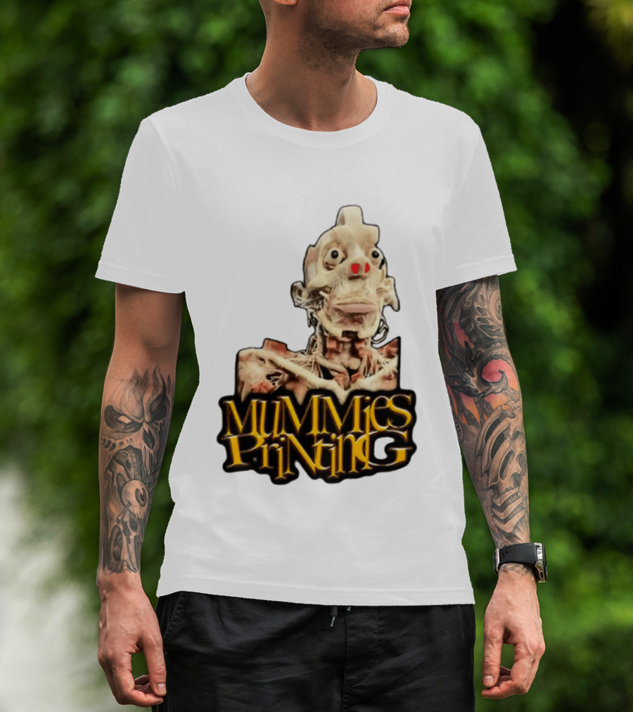 Mummies Printing Mummy Anatomy Skeleton Medical T-Shirt
