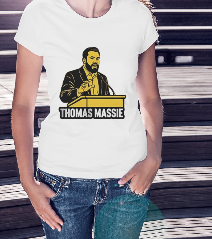 Thomas Massie Speaker Podium T-Shirt