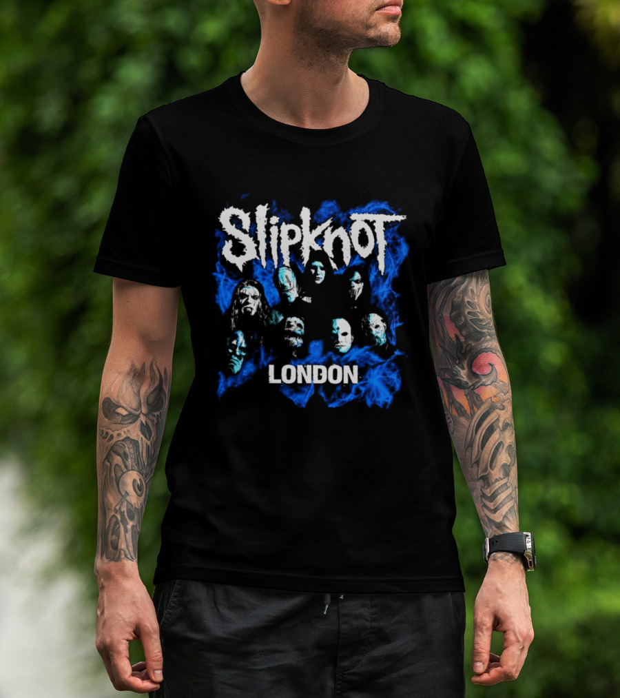 Slipknot London Event 2026 Pop Up Shop Wembley Stadium September 28 2026 T-Shirt