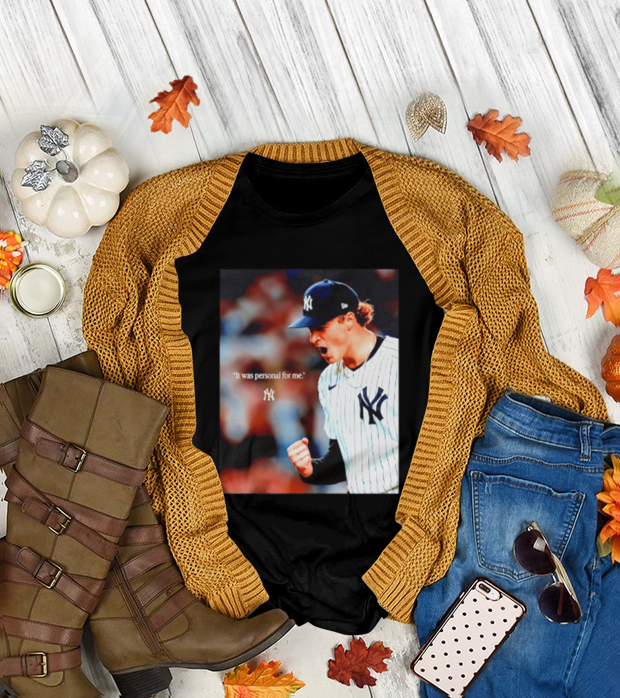 Ben Rice New York Yankees It Was Personal For Me Yankees Baseball T-Shirt