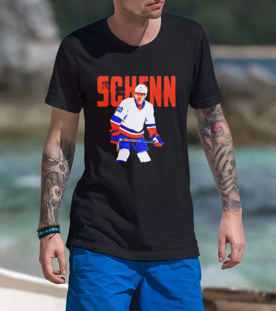 New York Islanders Brayden Schenn Grunge T-Shirt