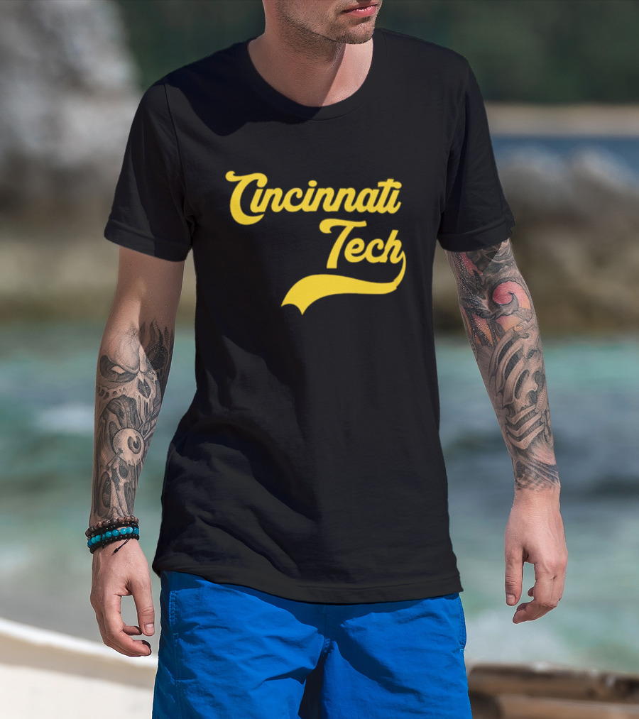 Cincinnati Tech University College Athletics Essentials T-Shirt
