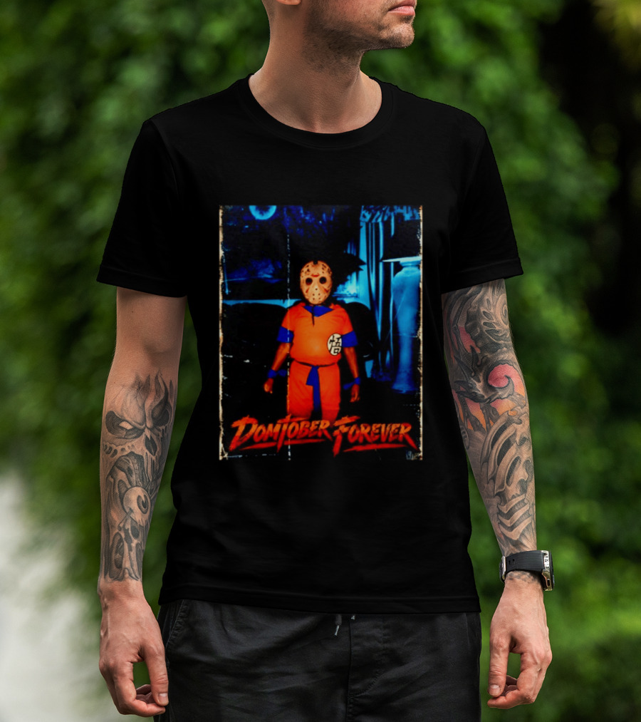 Domtober Forever Jason Voorhees Halloween Fusion T-Shirt