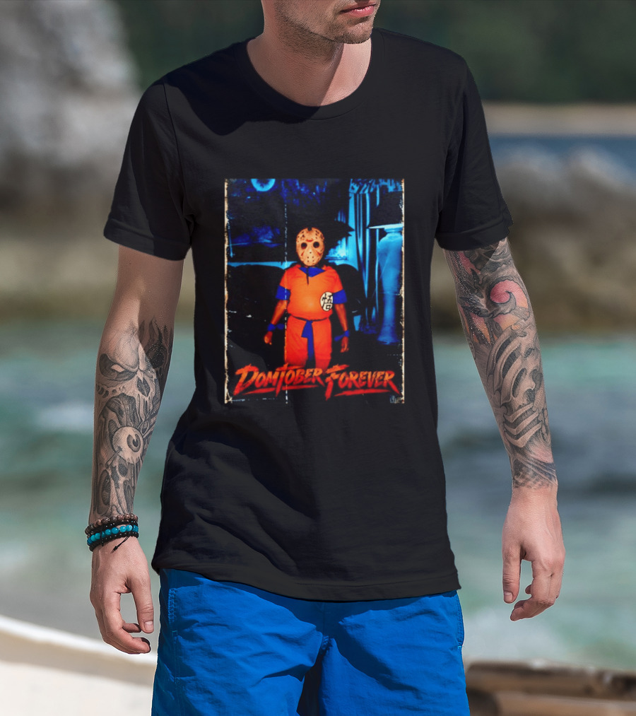Domtober Forever Jason Voorhees Halloween Fusion T-Shirt