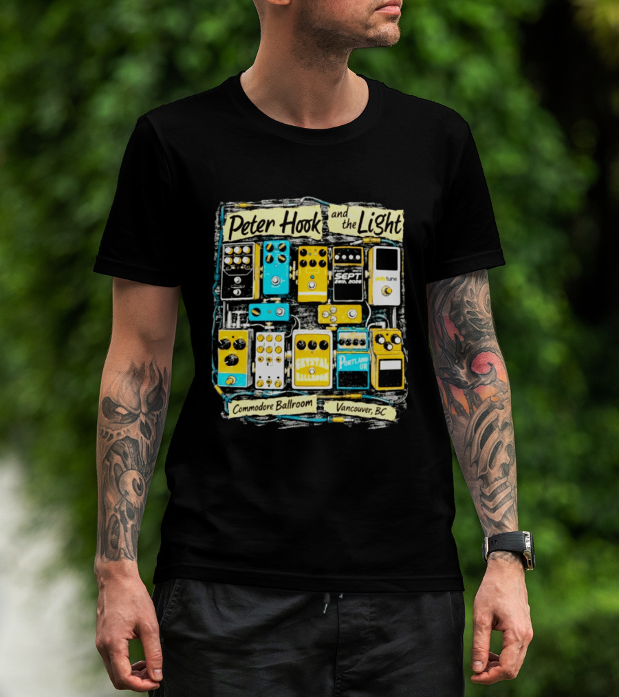 Peter Hook And The Light Vancouver Commodore Ballroom September 26 2026 Pedal T-Shirt