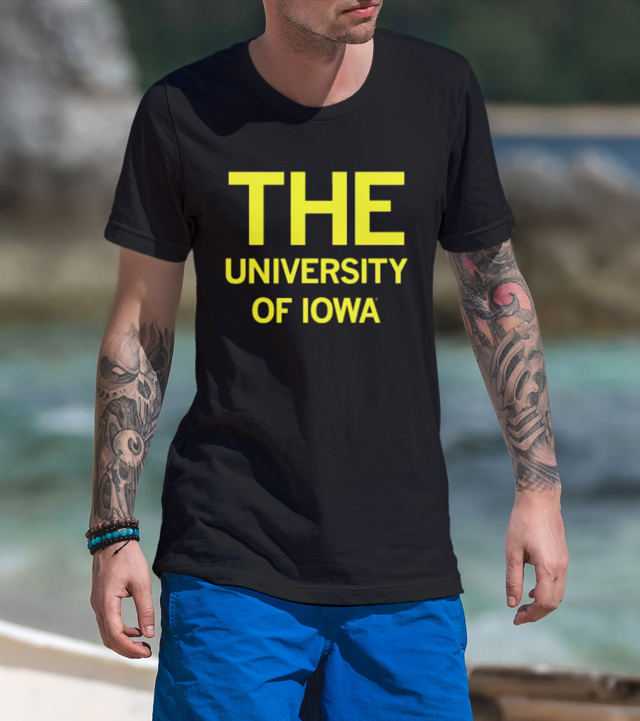 The University Of Iowa Bold Yellow T-Shirt