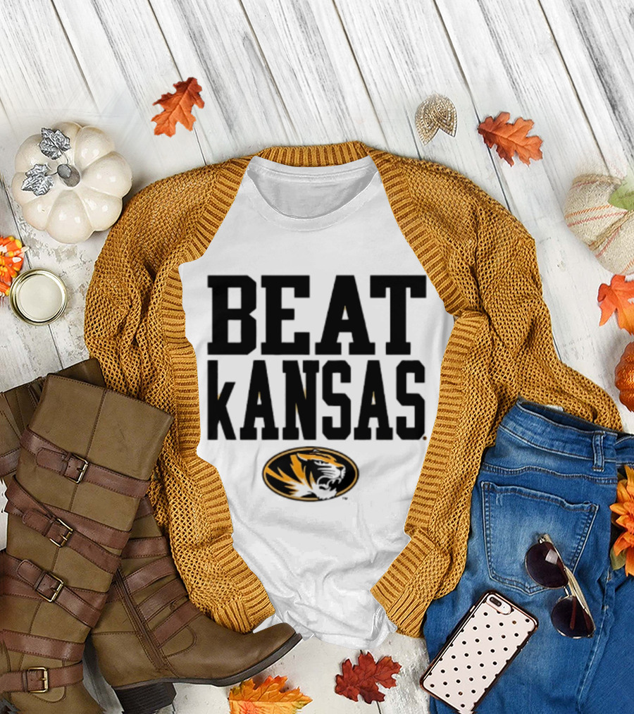 Beat Kansas Missouri Tigers NCAA 2026 T-Shirt