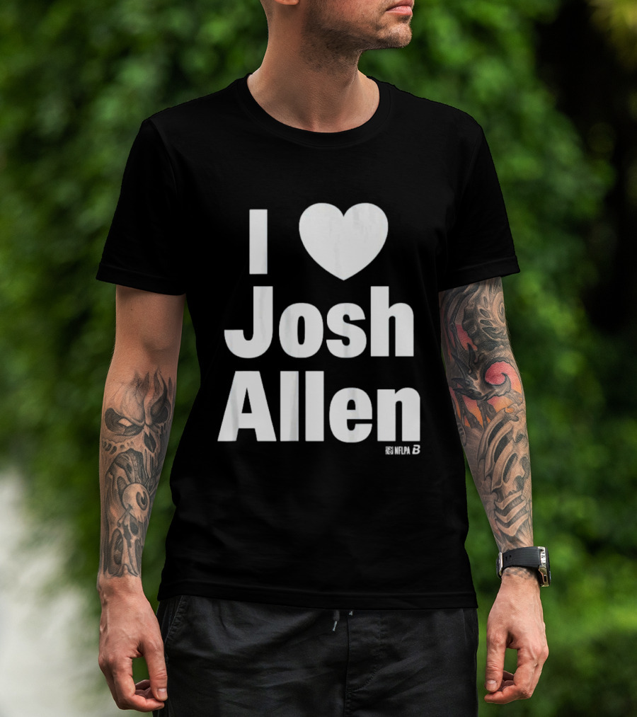 I Heart Josh Allen Fan T-Shirt