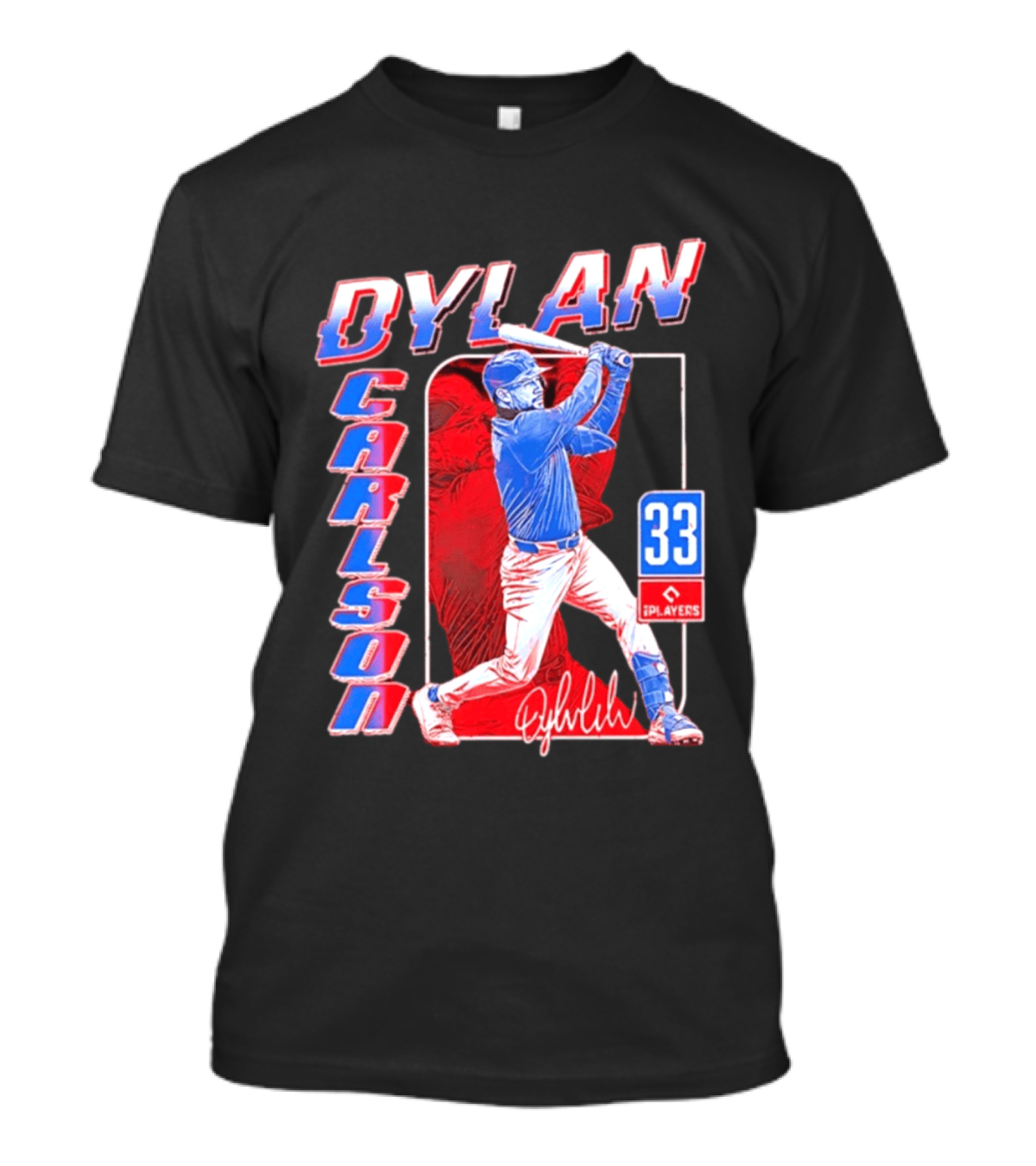 Dylan Carlson Baseball 33 Swing Players T-Shirt