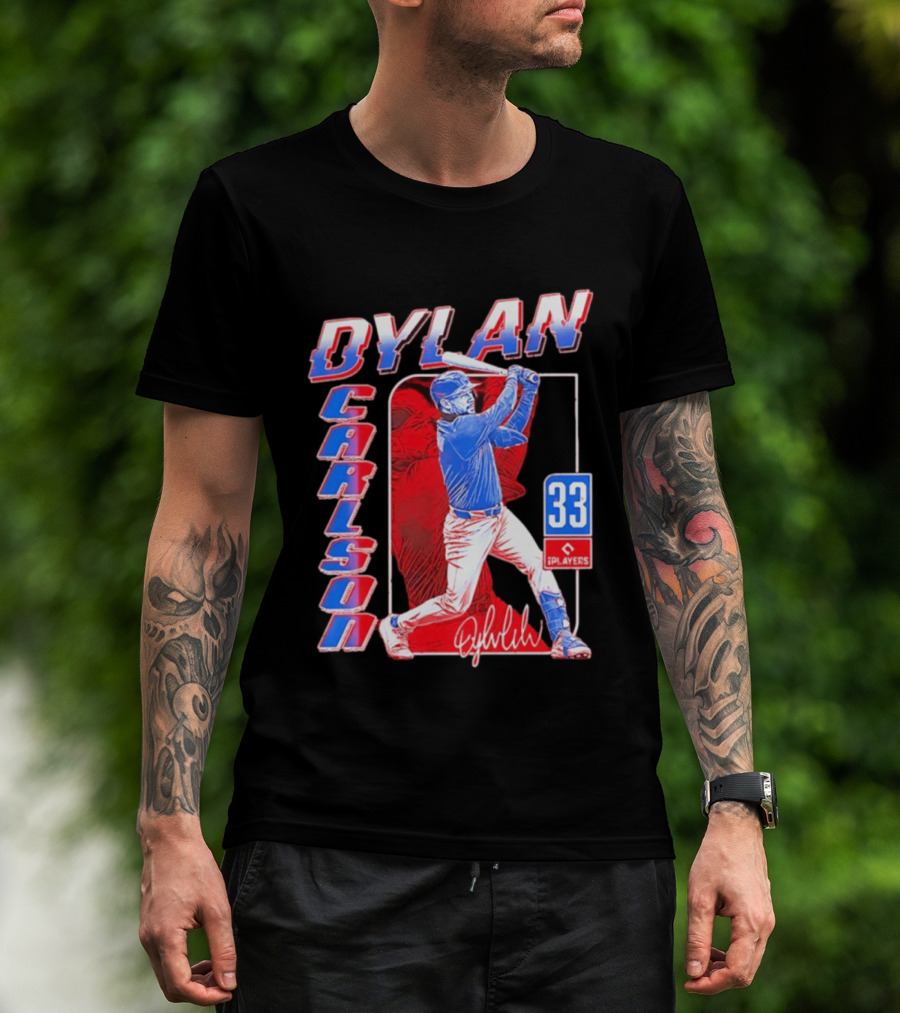 Dylan Carlson Baseball 33 Swing Players T-Shirt