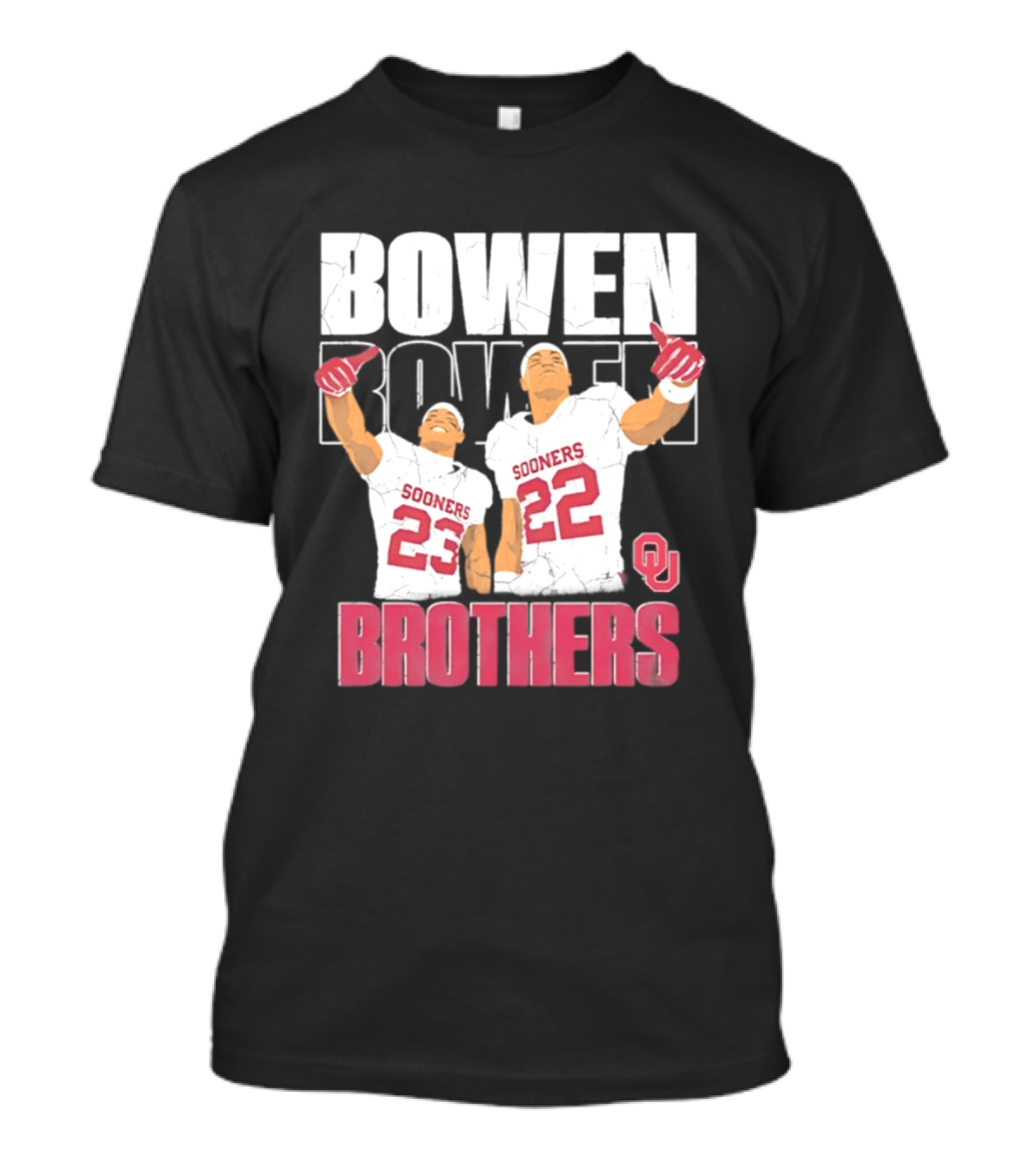 Bowen Brothers Sooners NCAA Football OU T-Shirt