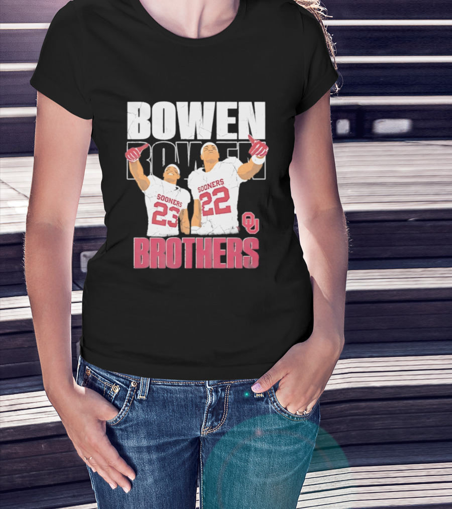 Bowen Brothers Sooners NCAA Football OU T-Shirt