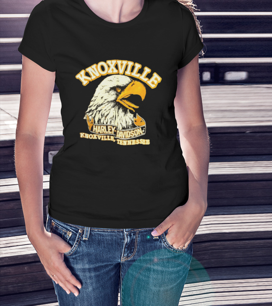 Knoxville Harley Davidson Eagle Knoxville Tennessee T-Shirt