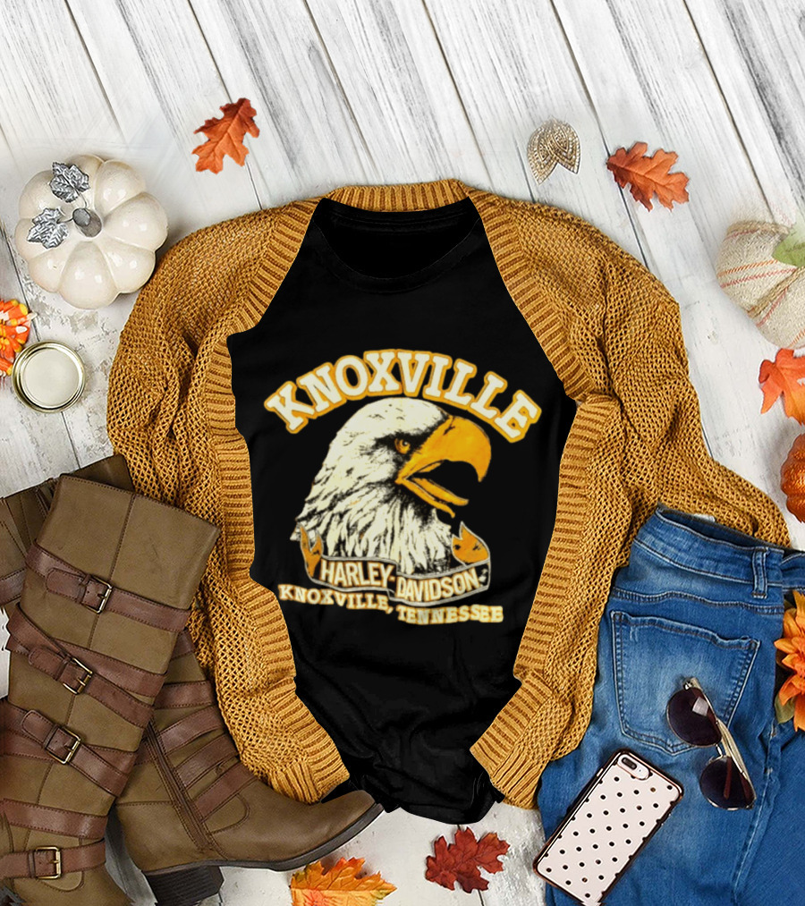 Knoxville Harley Davidson Eagle Knoxville Tennessee T-Shirt