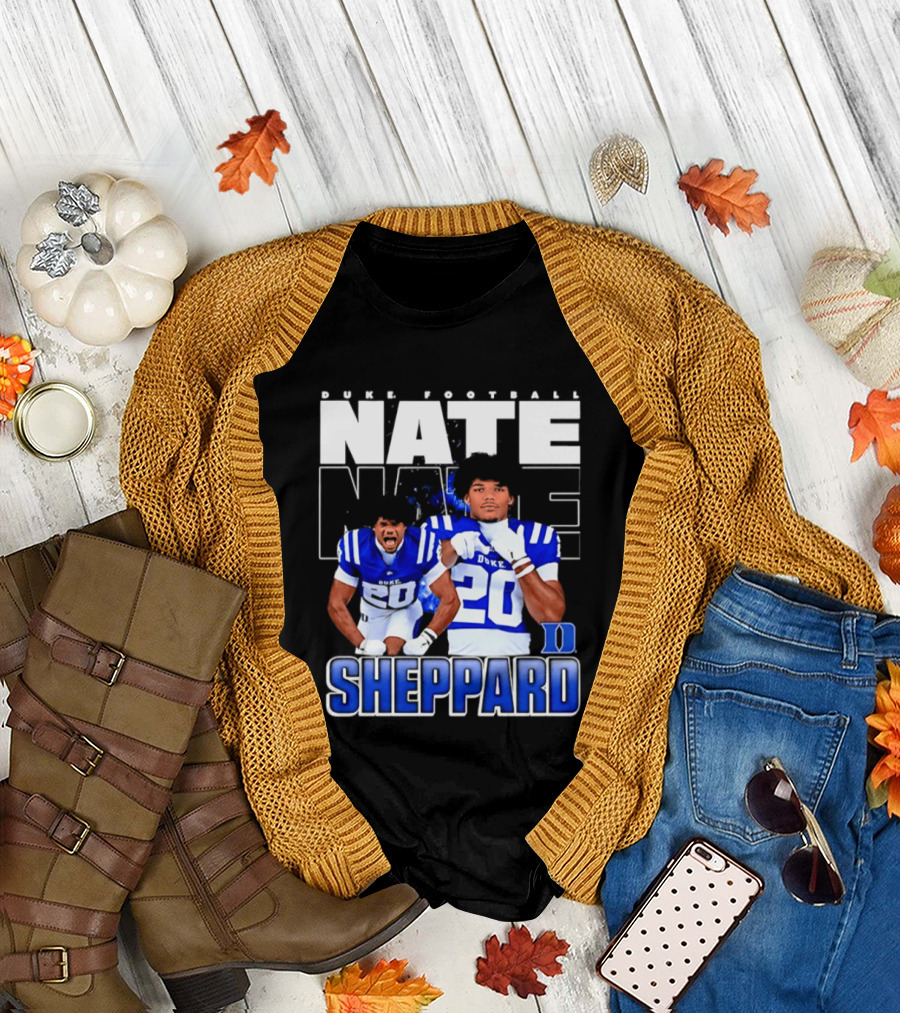 Super Football Nate Sheppard Duke Blue Devils 90s T-Shirt