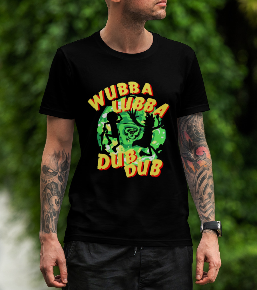 Rick And Morty Wubba Lubba Dub Dub Portal T-Shirt