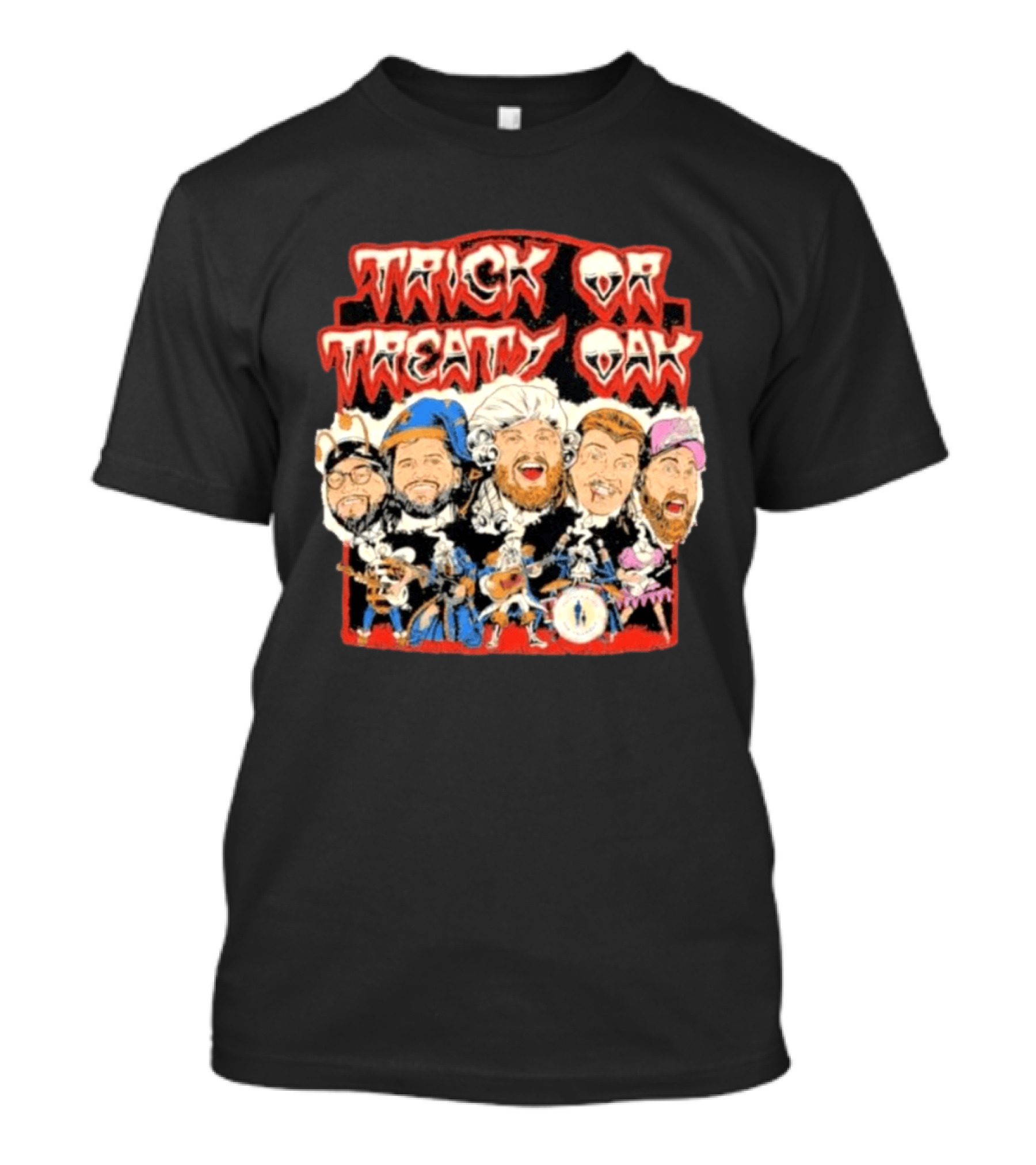 Trick Or Treaty Oak 2026 Concert Melody Mountain Ranch Stephenville Texas Oct 30 2026 T-Shirt