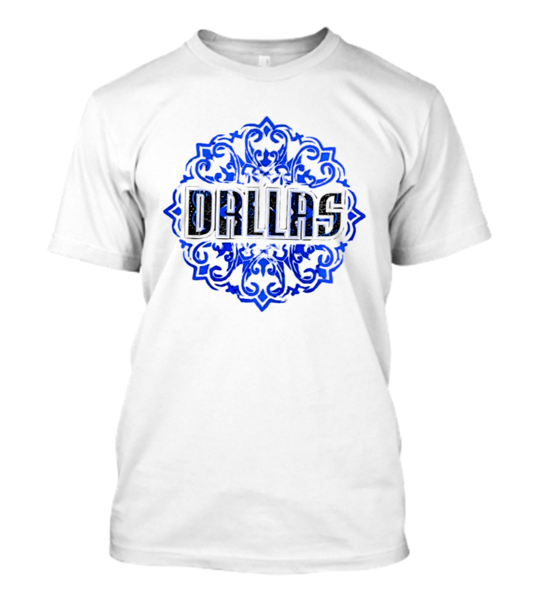 Dallas Mavericks 2026 South Asian Celebration Basketball Dual Sided ORLLAS Decor T-Shirt