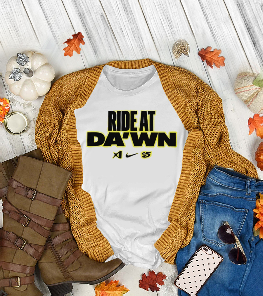 Ride At Dawn A'ja Wilson 22 Nike Basketball T-Shirt