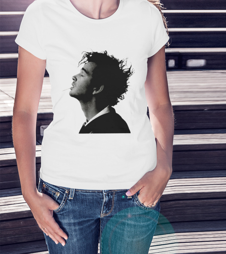 Matty Healy The 1975 Indie Rock Alternative Silhouette Smoking T-Shirt