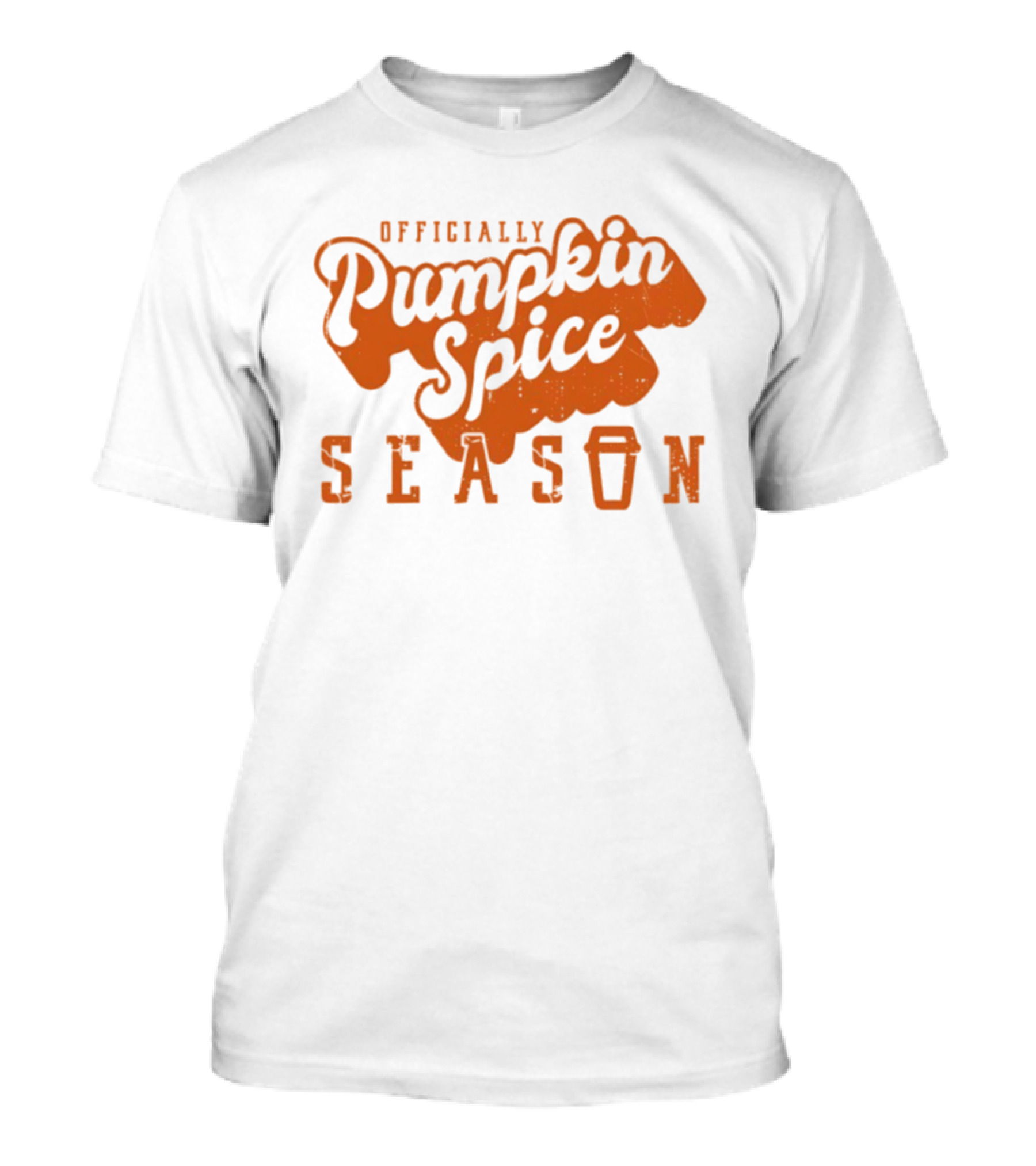 Officially Pumpkin Spice Season Cup T-Shirt