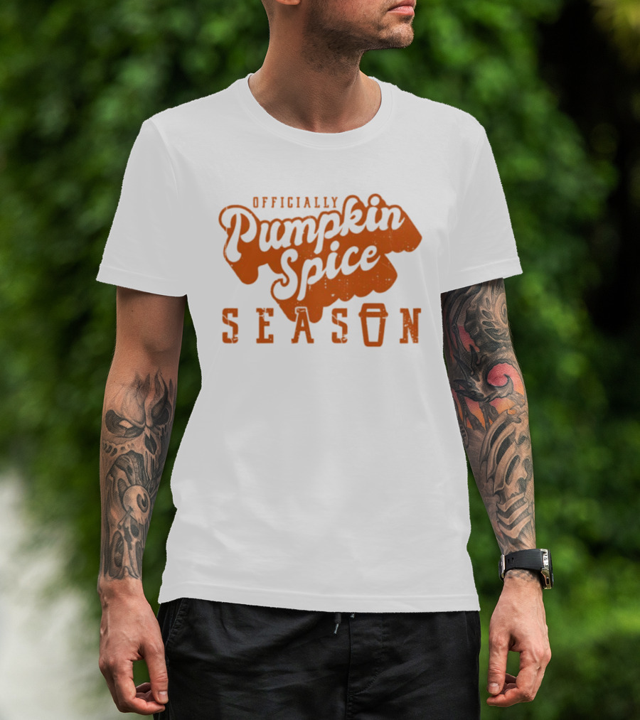 Officially Pumpkin Spice Season Cup T-Shirt