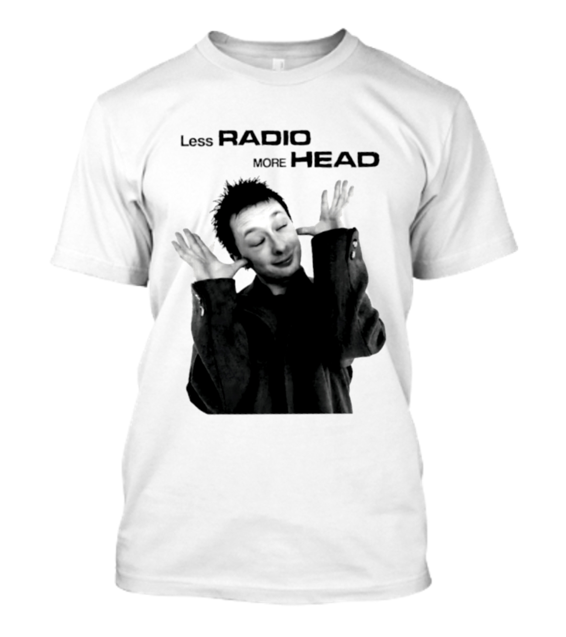 Thom Yorke Less Radio More Head Radiohead T-Shirt