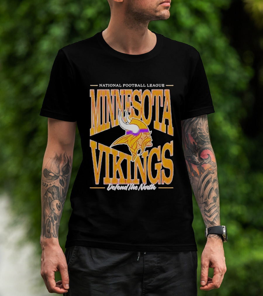 National Football League Minnesota Vikings Defend The North T-Shirt