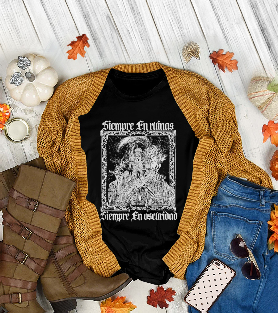 Siempre En Ruinas Siempre En Oscuridad Dark Castle T-Shirt