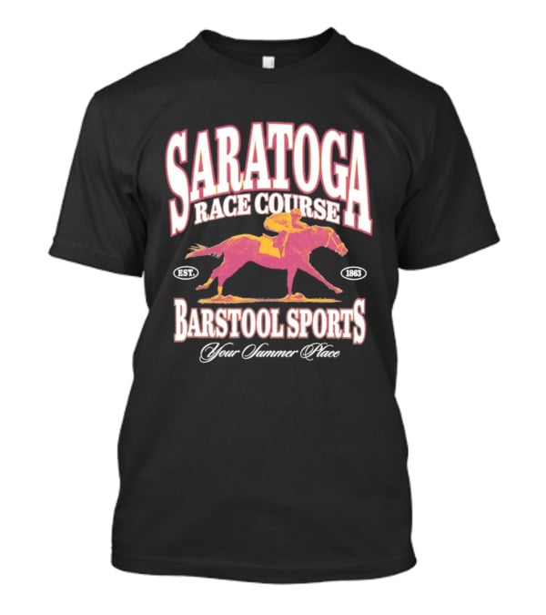 Saratoga Race Course Barstool Sports Your Summer Place T-Shirt