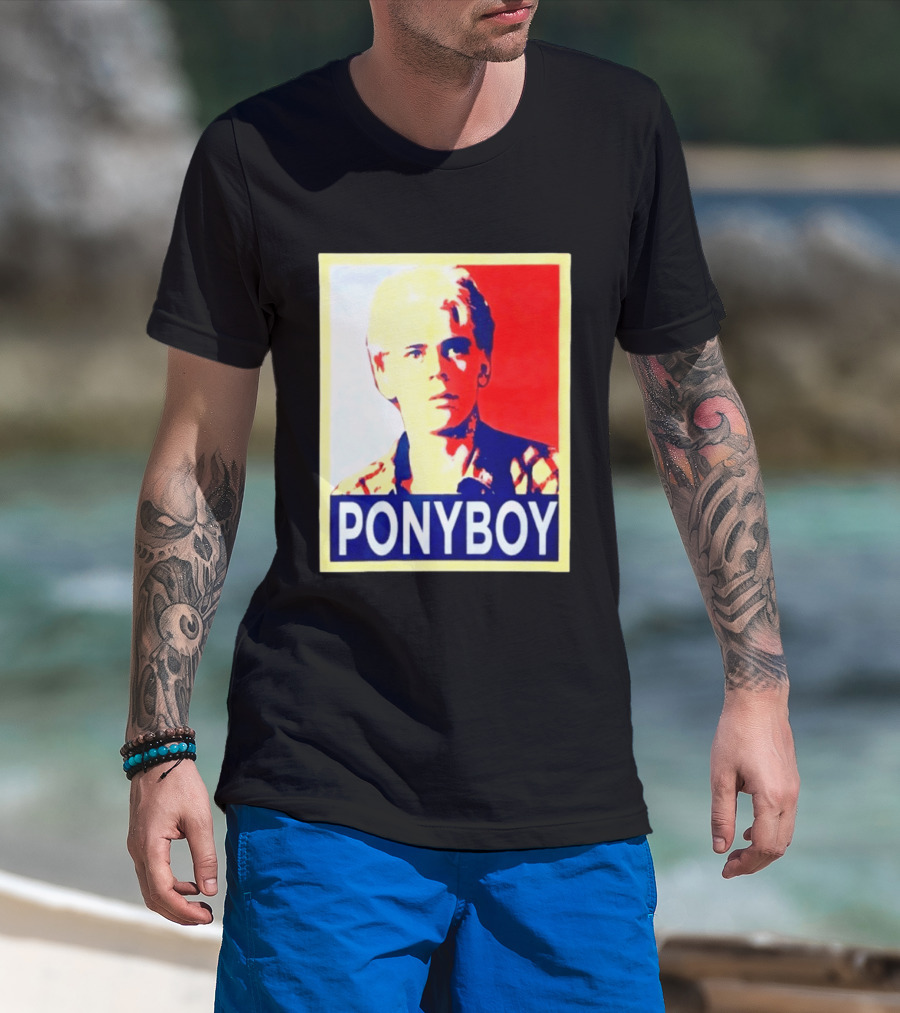 Ponyboy The Outsiders SE Hinton C Thomas Howell Iconic Pop T-Shirt