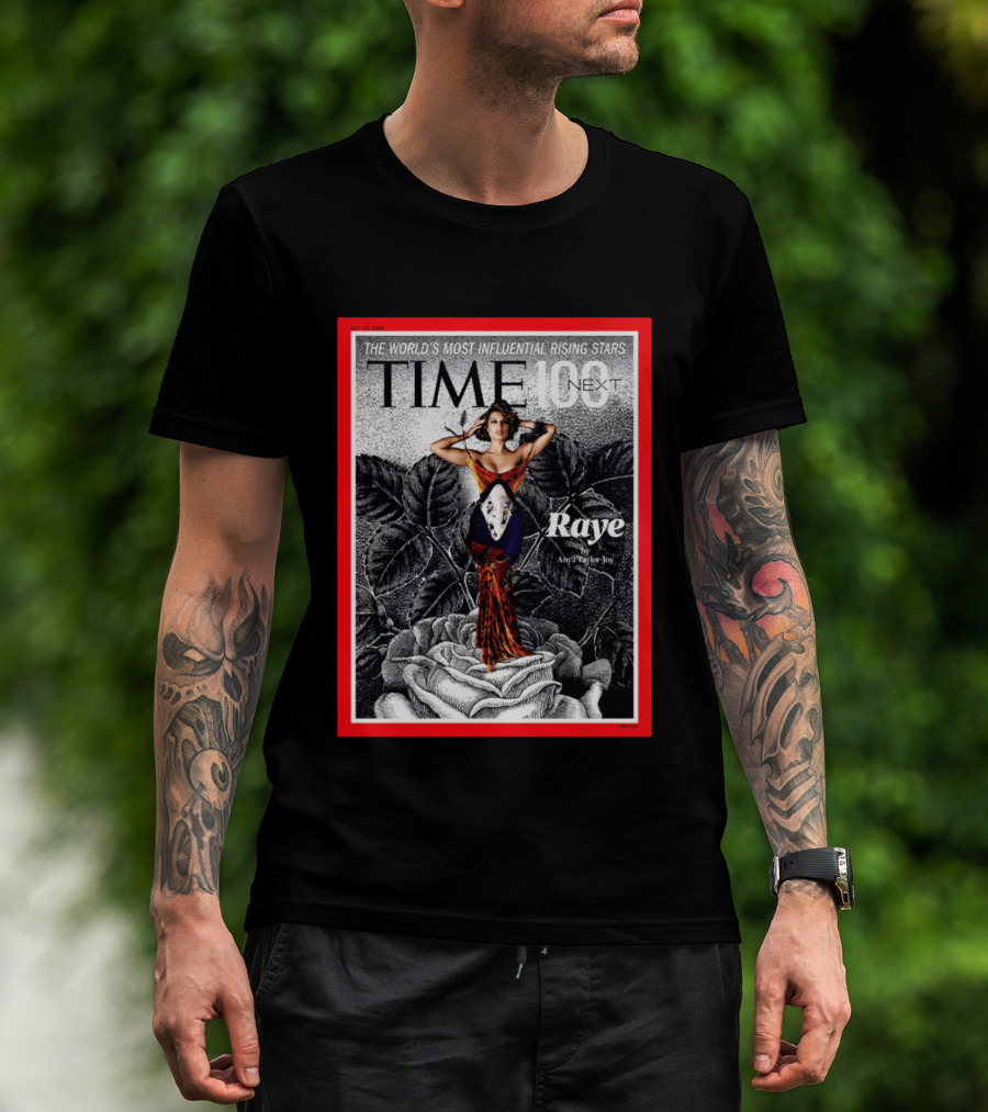 TIME100 Next The World's Most Influential Rising Stars Raye Cover By Anya Taylor Joy T-Shirt