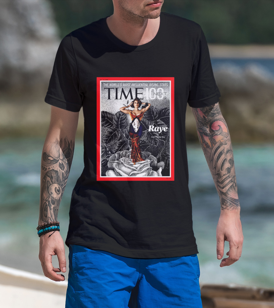 TIME100 Next The World's Most Influential Rising Stars Raye Cover By Anya Taylor Joy T-Shirt