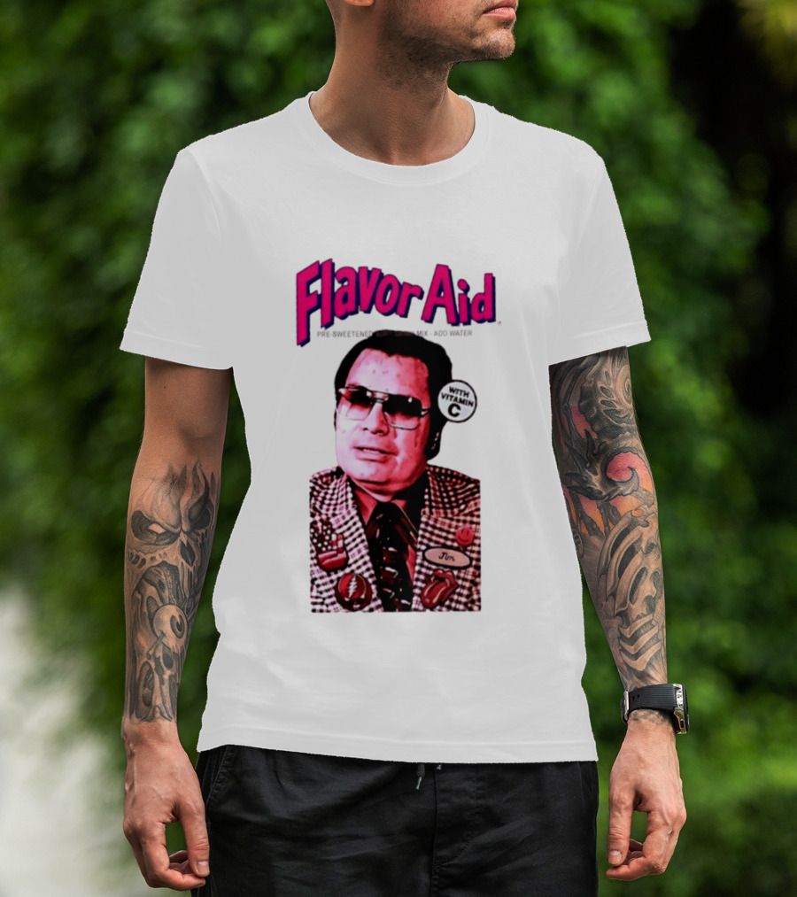 Flavor Aid Jim Jones Pre Sweetened Drink Mix With Vitamin C T-Shirt